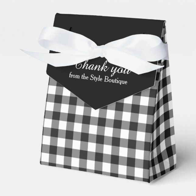 Caja de regalo de agradecimiento por el patrón de  (Front Side)