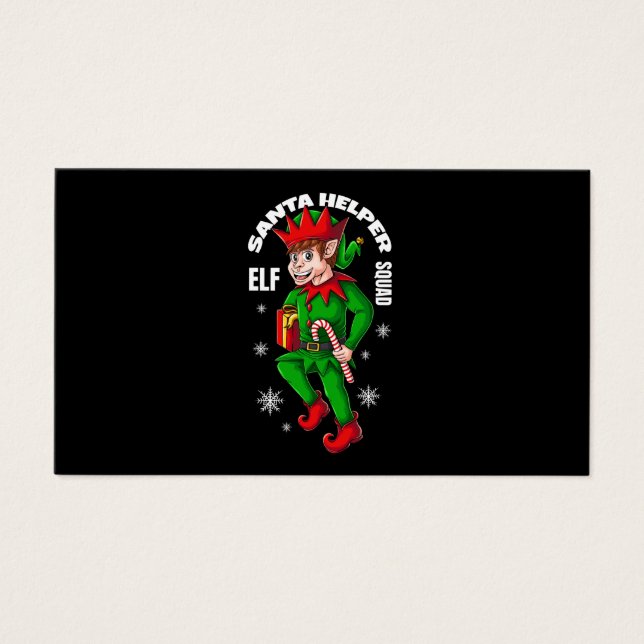 caja de regalo de ayuda de elf santa (Frente)
