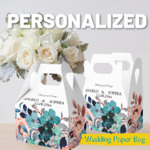 Caja de regalo de boda - Floral