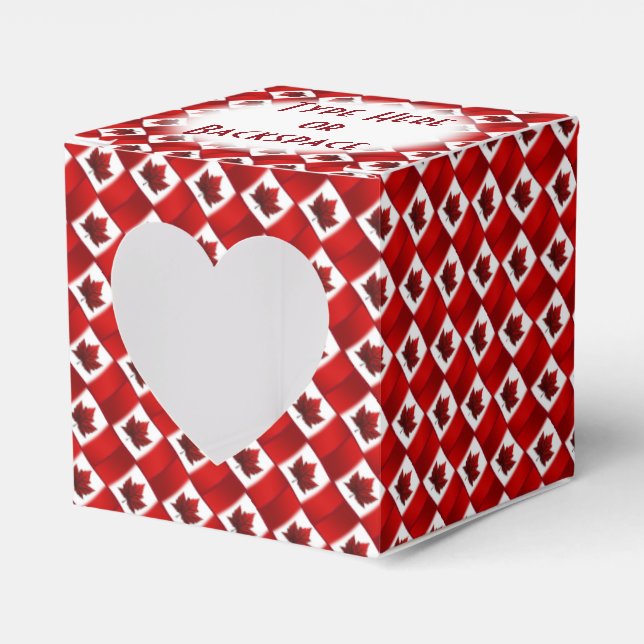 Caja de regalo de Canadá Personalice cajas de rega (Anverso)