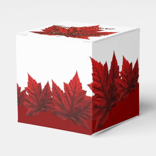 Caja de regalo de Canadá Personalice cajas de rega (Costado Anverso)