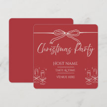 Caja de regalo de cinta roja y blanca festiva de N