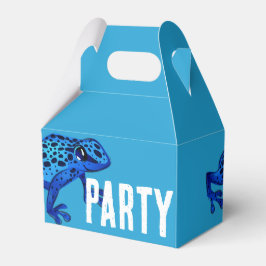 Caja de regalo de Dart Frog con veneno azul