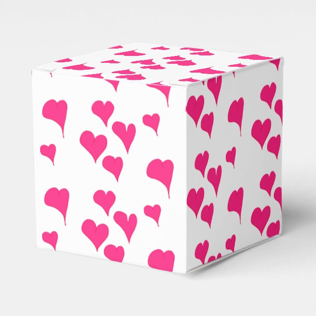 Caja de regalo de Día de San Valentín Hearts (Costado Anverso)