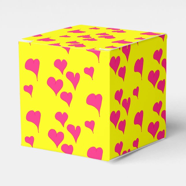Caja de regalo de Día de San Valentín Hearts (Costado Anverso)