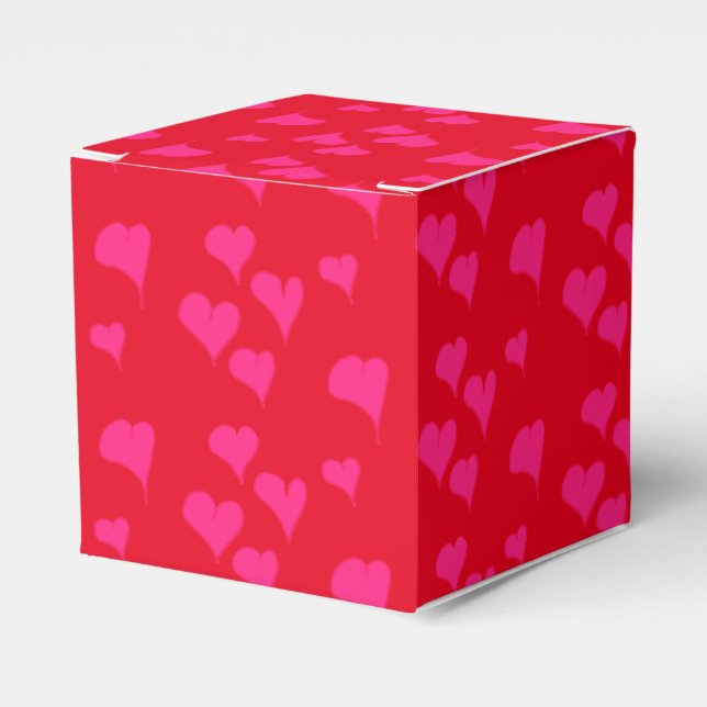 Caja de regalo de Día de San Valentín Hearts (Costado Anverso)