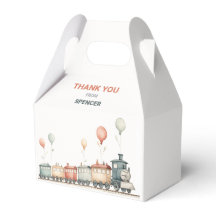 Caja de regalo de gable con tema de personalizable