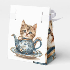 Caja de regalo de gato con tapa