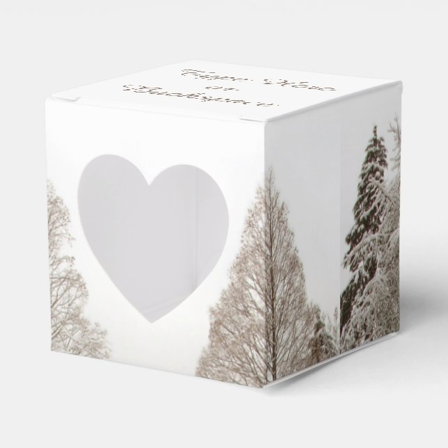 Caja de regalo de invierno Caja de vacaciones pers (Anverso)