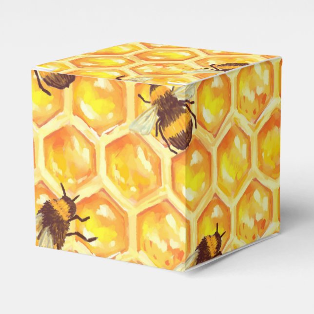 Caja de regalo de la abeja de la miel (Costado Anverso)