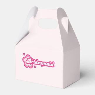 Caja de regalo de las damas de honor