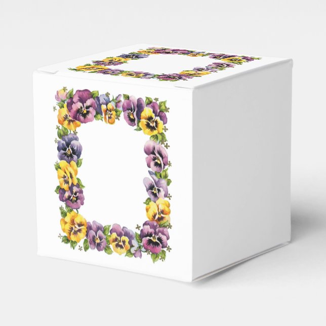 Caja de regalo de Pansy (Costado Anverso)