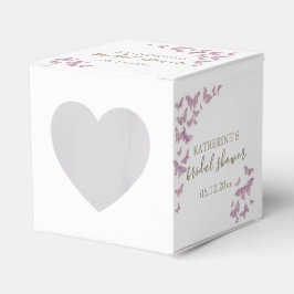Caja de regalo de Purple Butterfly Gold Boho para 