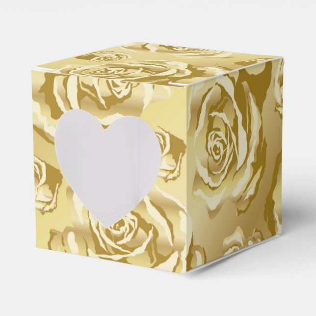 Caja de regalo de Rosa de oro (Anverso)