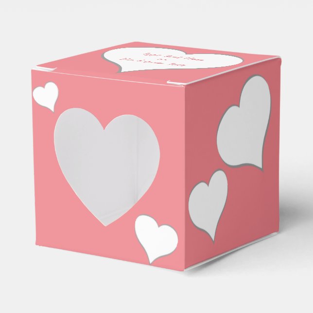 Caja de regalo de San Valentín Caja de regalo de a (Anverso)