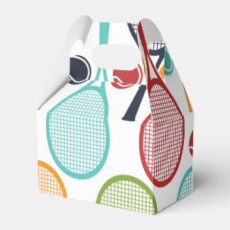 Caja de regalo de tenis para Fiesta de tenis
