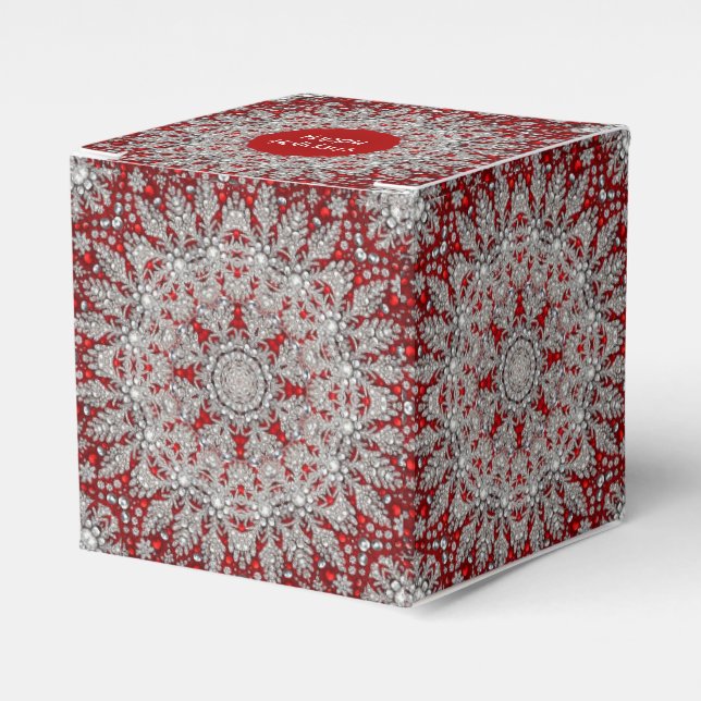 Caja de regalo de vacaciones de los Navidades de R (Costado Anverso)