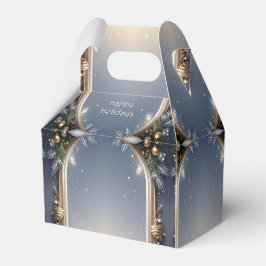 Caja de regalo de vacaciones de marco para navidad