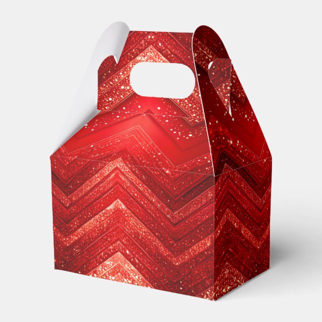 Caja de regalo de vacaciones de Purpurina de Navid (Front Side)