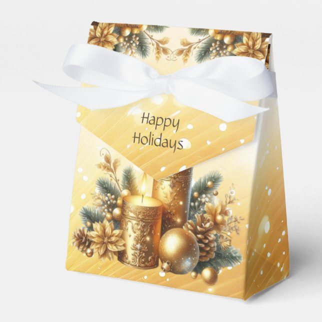 Caja de regalo de vacaciones para Navidades de vel (Front Side)