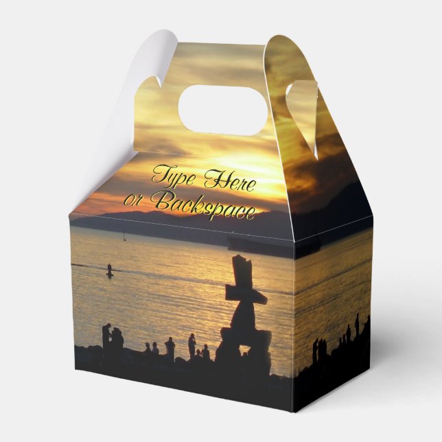 Caja de regalo de Vancouver Cajas de Vancouver per (Front Side)