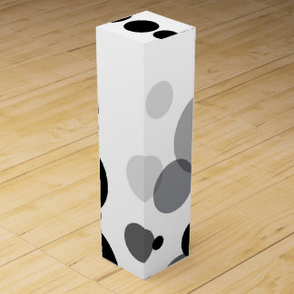 Caja de regalo de vino de colección de círculo