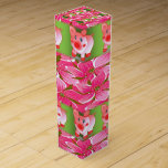 Caja de regalo de vino Floral<br><div class="desc">Caja de regalo de vino Algo para todos ofrece una caja de regalo de vino personalizada especialmente para ese momento especial con sus seres queridos. Esta caja de regalo de diseño único impresionará a sus amigos y familiares. Mientras usted está aquí usted puede querer ver otros artículos de baño relacionados...</div>