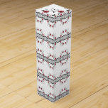 Caja de regalo de vino Floral<br><div class="desc">Caja de regalo de vino Algo para todos ofrece una caja de regalo de vino personalizada especialmente para ese momento especial con sus seres queridos. Esta caja de regalo de diseño único impresionará a sus amigos y familiares. Mientras usted está aquí usted puede querer ver otros artículos de baño relacionados...</div>