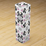 Caja de regalo de vino Floral<br><div class="desc">Caja de regalo de vino Algo para todos ofrece una caja de regalo de vino personalizada especialmente para ese momento especial con sus seres queridos. Esta caja de regalo de diseño único impresionará a sus amigos y familiares. Mientras usted está aquí usted puede querer ver otros artículos de baño relacionados...</div>
