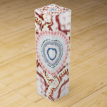 Caja de regalo de vino Floral<br><div class="desc">Caja de regalo de vino Algo para todos ofrece una caja de regalo de vino personalizada especialmente para ese momento especial con sus seres queridos. Esta caja de regalo de diseño único impresionará a sus amigos y familiares. Mientras usted está aquí usted puede querer ver otros artículos de baño relacionados...</div>