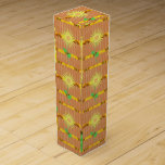 Caja de regalo de vino Girasol<br><div class="desc">Caja de regalo de vino Algo para todos ofrece una caja de regalo de vino personalizada especialmente para ese momento especial con sus seres queridos. Esta caja de regalo de diseño único impresionará a sus amigos y familiares. Mientras usted está aquí usted puede querer ver otros artículos de baño relacionados...</div>