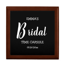 Caja De Regalo Diversión Personal Bridal Time Cápsula Keepsake Bo
