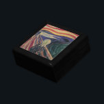 Caja De Regalo El grito de Edvard Munch, el expresionismo vintage<br><div class="desc">El Scream aka Skrik (1893) de Edvard Munch es un bello cuadro artístico del expresionismo vintage. El Scream es la obra más famosa de Munch y una de las pinturas artísticas más reconocibles del mundo, y se ha interpretado ampliamente como que representa la ansiedad universal del hombre moderno. Pintada con...</div>