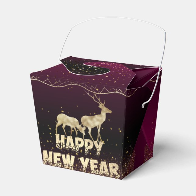 Caja de regalo  elegante para navidad (Front Side)