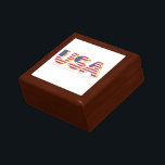 Caja De Regalo Estados Unidos - Estados Unidos - Bandera - Patrió<br><div class="desc">Estados Unidos - Estados Unidos de América - Bandera - Patriótico - Día de la Independencia - 4 de julio - Personalizable - Elegir / Añadir su texto único / color / imagen - Hacer su regalo especial - Redimensionar y mover o eliminar y agregar elementos / imágenes con herramienta...</div>