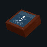Caja De Regalo Faro Personalizado Nombre de barco Nautical<br><div class="desc">Diseño Nautical Personalized Light Boat Name. En la colección de faro de Nautical Boat se pueden encontrar productos que coinciden. Si tiene alguna pregunta,  no dude en ponerse en contacto conmigo.</div>