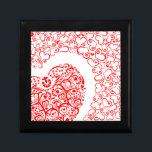 Caja De Regalo Floral Red Heart Lover<br><div class="desc">Caja de regalo Floral Red Heart Lover</div>
