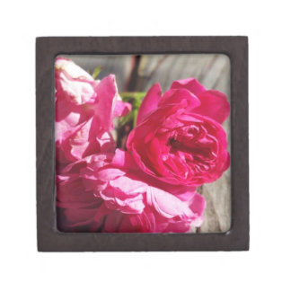 Caja De Regalo Floral rosa