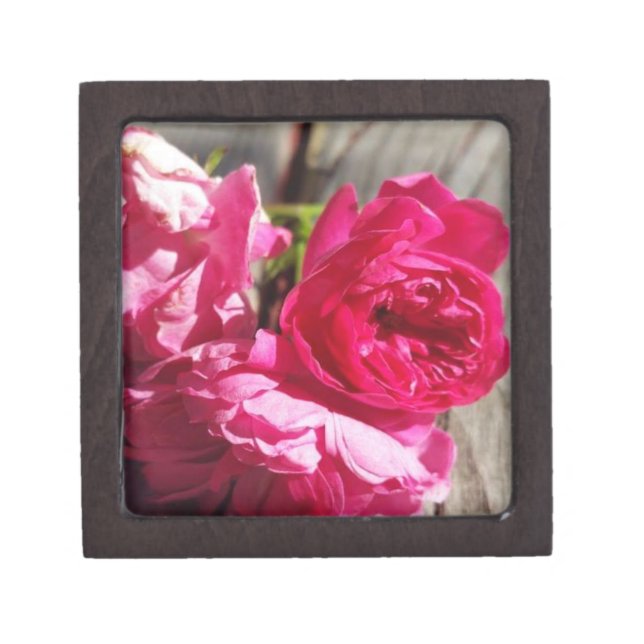 Caja De Regalo Floral rosa (Frente)