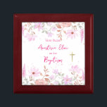 Caja De Regalo Flores silvestres de color pastel de primavera Kee<br><div class="desc">Flores silvestres de color pastel de primavera bautismo cristiano ortodoxo mantener caja de regalo de joyería. Esta encantadora caja de regalo es parte de nuestra línea de regalos cristianos ortodoxos para ser valorados de por vida. Personaliza con todos tus detalles y preferencias, incluyendo mensajes personales, tipo de letra / color...</div>