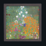 Caja De Regalo Gustav Klimt Flor Jardín Naturaleza<br><div class="desc">Un bonito cuadro del jardín,  un cuadro clásico de Gustav Klimt,  llamado Cottage Garden,  o Bauergarten,  1907,  que se encuentra cerca de un jardín de flores,  un cuadro de flores de colores.</div>