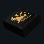 Caja De Regalo Hada personalizada de mariposa dorada<br><div class="desc">Hada personalizada de mariposa dorada</div>