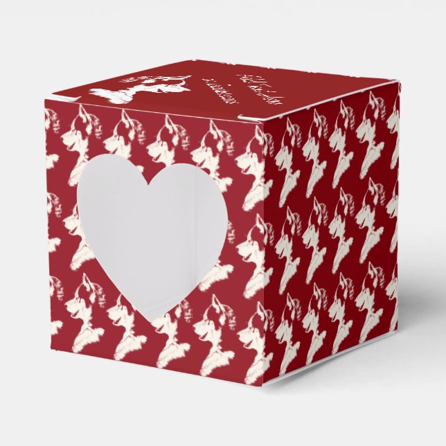 Caja de regalo Husky Personaliza Cajas de regalo d (Anverso)