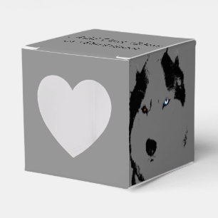 Caja de regalo Husky Personalizada Caja de regalo