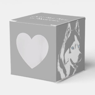 Caja de regalo Husky Personalizada Caja de regalo