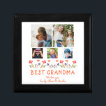 Caja De Regalo Las mejores flores de la abuela 5 Collage de fotos<br><div class="desc">La mejor abuela color rosa dulce flor 5 Collage de fotos Keepsake caja de regalo. Flores dibujadas a mano con hermosos colores primaverales y 5 fotos. Crea tu propia caja de regalo personalizada para una abuela para el Día de la Madre, un cumpleaños o Navidades y agrega tus nombres y...</div>