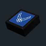 Caja De Regalo Logo de la Fuerza Aérea de Estados Unidos - Azul<br><div class="desc">Este diseño presenta el logo oficial de la Fuerza Aérea de los Estados Unidos que aparece en un fondo azul audaz. Representando orgullo,  honor y tradición,  es un tributo atemporal al servicio y dedicación de la Fuerza Aérea de los Estados Unidos.</div>