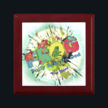 Caja De Regalo Los cristianos confían plenamente en Dios<br><div class="desc">La caja de regalo de Christian Rely On God por el Ilustracion ArtMuvz. Camisetas,  ropa y regalos de oración del Personalizable Christian FROG. Para personalizar agregar tu nombre o agregar texto en su lugar. Personalizar esta caja de regalo cristiana para hacerlo único suyo o para dar como regalo personalizado</div>