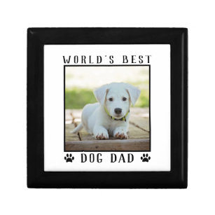 Caja De Regalo Mascota de fotografía del mejor perro del mundo im