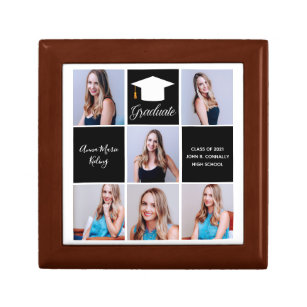 Caja De Regalo moda de graduación de Personalizado de Collage de 